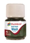 Humbrol AV0203 - Dark Green Wash Enamel (28ml)